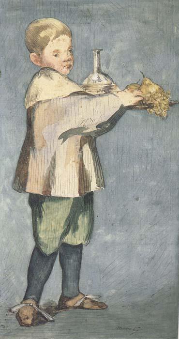 Edouard Manet Enfant portant un plateau (mk40) China oil painting art